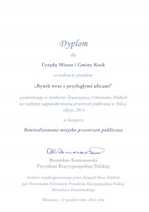 Dyplom Prezydent
