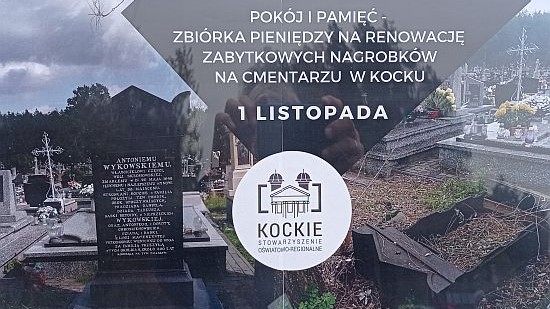 Miniaturka artykułu Kwesta cmentarna na rzecz ratowania nagrobków na cmentarzu parafialnym w Kocku