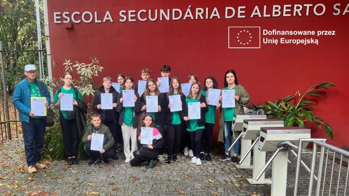 Miniaturka artykułu Uczniowie Szkoły Podstawowej z Kocka z wizytą w Portugalii