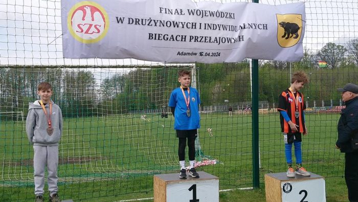 Miniaturka artykułu Bartłomiej Latek uczeń Szkoły Podstawowej w Kocku w gronie najlepszych biegaczy województwa lubelskiego