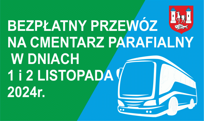 Miniaturka artykułu UWAGA! Bezpłatny transport na cmentarz parafialny