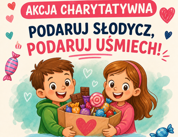 Miniaturka artykułu Akcja charytatywna „Podaruj Słodycz, Podaruj Uśmiech”