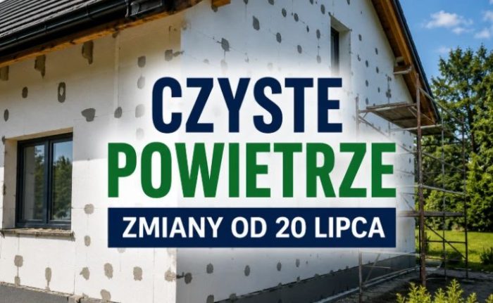 Miniaturka artykułu Zmiany w programie Czyste Powietrze. Od 20 lipca łatwiej skorzystasz z dotacji