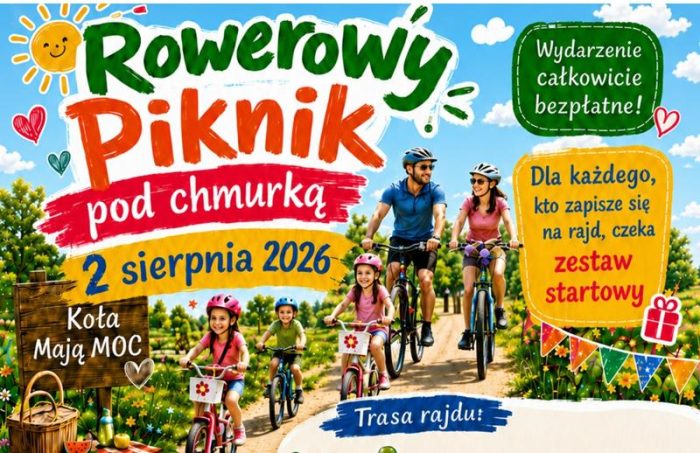 Miniaturka artykułu Rowerowy piknik pod chmurką