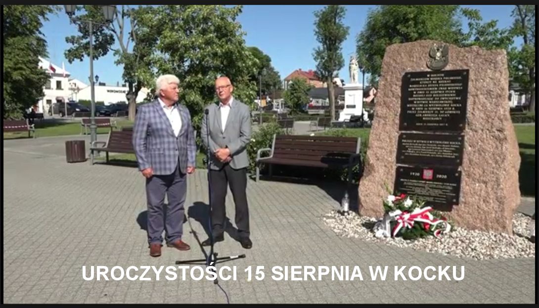 Uroczystości w dniu 15 sierpnia w Kocku