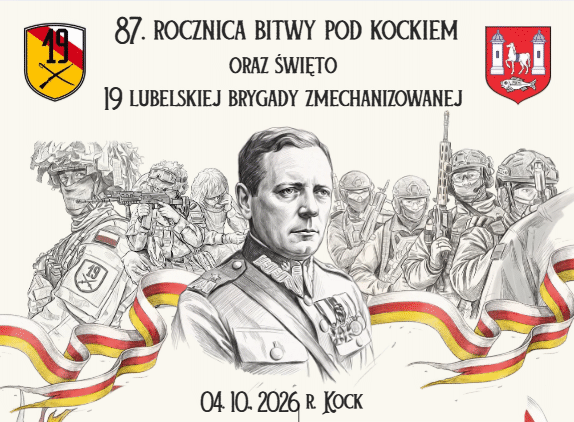 Miniaturka artykułu 87. Rocznica Bitwy Pod Kockiem oraz Święto 19 Lubelskiej Brygady Zmechanizowanej