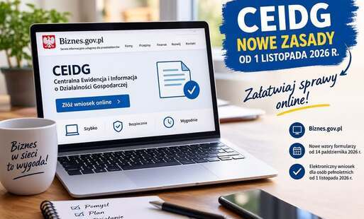 Miniaturka artykułu Od 1 listopada ważne zmiany dla przedsiębiorców